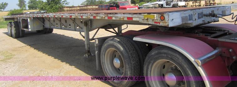 image for item D2036 1992 Transcraft TL120 S2 48' flatbed trailer