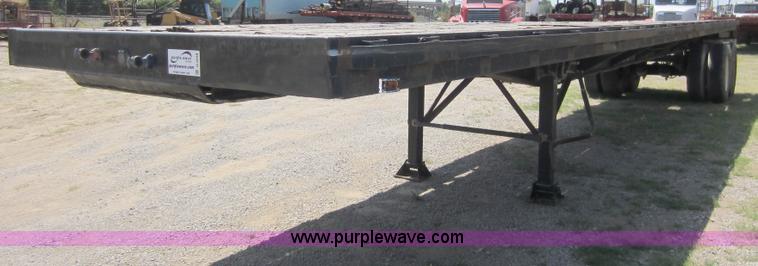 image for item D2038 1980 Aztec 42' flatbed trailer