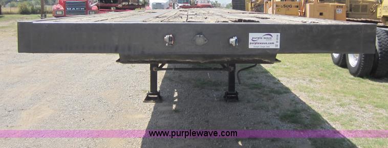 image for item D2038 1980 Aztec 42' flatbed trailer