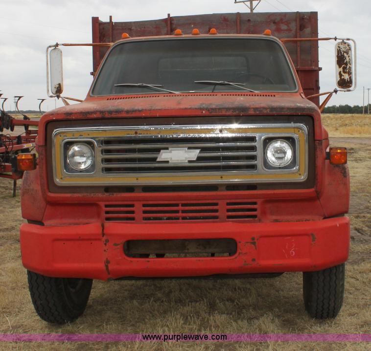 image for item D5200 1975 Chevrolet C65 grain truck