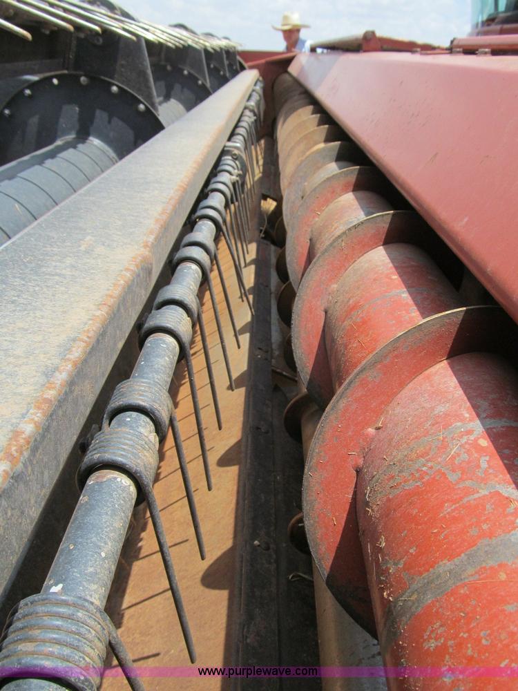 image for item G5502 1998 Hesston 8450 swather