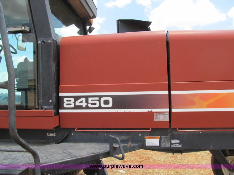 image for item G5502 1998 Hesston 8450 swather