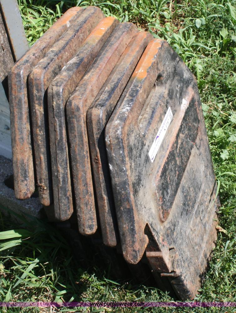 (6) Case suitcase weights in Valley Falls, KS Item K9787 sold