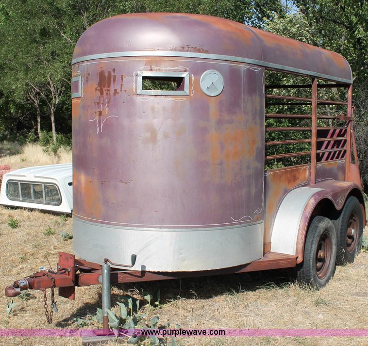 image for item L9884 Mel Scwindt livestock trailer