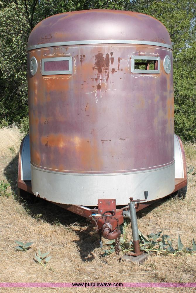 image for item L9884 Mel Scwindt livestock trailer