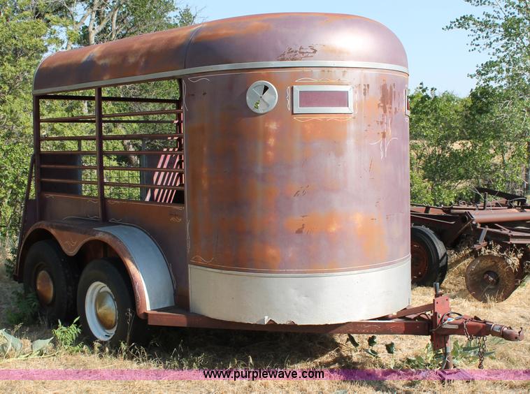 image for item L9884 Mel Scwindt livestock trailer
