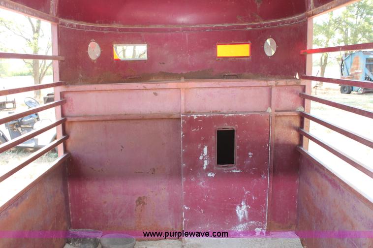 image for item L9884 Mel Scwindt livestock trailer