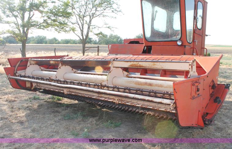 image for item L9896 Case 1155 self-propelled swather