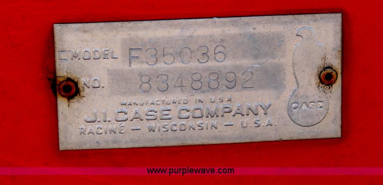 image for item L9896 Case 1155 self-propelled swather