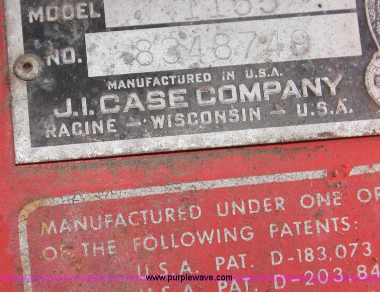 image for item L9896 Case 1155 self-propelled swather