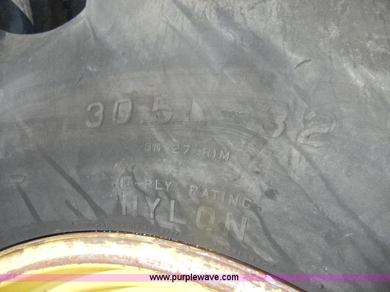 image for item M9632 (2) used Firestone 30.5L-32 tires