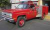 1981 Chevrolet K30 fire truck 7,631 miles on odometer V8 5 7L gas engine Four wheel drive PTO Micro ...