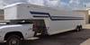 1989 Tommy s Trailers tandem axle enclosed gooseneck trailer 26 L x 8 6 W x 8 T 46 side door 7 5 W x...