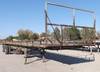 1991 Miller 53 flatbed trailer 8 1 W deck 8 5 W overall Wood deck 2 2 front extension 4 2 rear exten...