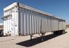 1995 Imco 55 walking floor trailer 8 1 W x 9 4 H Front platform with ladder Double rear doors Rear l...