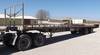 1991 Transcraft 55 9 flatbed trailer 8 1 W 6 5 side rails Stake pockets 5 headache rack Wood decking...