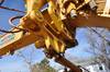 Thumbnail T_C3054V.JPG of 1987 Caterpillar 140G motor grader , 9,373 hours on meter , Caterpillar 3306DI six cylinder diesel e...