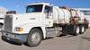 1989 Freightliner FLD boring support truck 1,008,204 miles on odometer Cummins N14 14L L6 diesel eng...