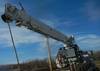 Thumbnail T_D4707ZZE.JPG of 1998 GMC C7500 Digger Derrick flatbed truck , 58,033 miles on odometer , 1,930 hours on meter , Cate...
