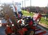 2007 Ditch Witch 1330H walk behind trencher 304 hours on meter Honda GX340 gas engine Hydraulic driv...