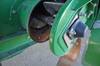 Thumbnail T_C3226ZZJ.JPG of 2004 John Deere 9860 STS RWA combine , 2,495 engine hours on meter , 1,632 separator hours on meter ...