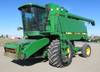 1990 John Deere 9600 combine 5,447 engine hours on meter 3,642 separator hours on meter John Deere d...