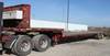 1995 Daco dual tandem axle flatbed trailer 36 10 L deck 132 L upper deck 101 width with rub rail 97 ...