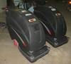 2 Viper Fang 20T commercial floor scrubbers 960 watt 40 amp 20 brush Rear squeegee attachment 24V d...