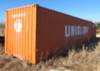 Steel storage container 40 L x 102 W x 9 5 H Front entry doors Cedar floor Contents are not included...
