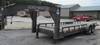 2008 Loadmaster 24 drop deck gooseneck trailer 78 W diamond plate steel deck 16 tilt deck manual rel...