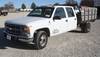 2000 Chevrolet C3500 Crew Cab flatbed pickup truck 90,424 miles on odometer 6 5L V8 turbo diesel eng...
