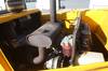 Thumbnail T_F2504O.JPG of 1998 JCB Loadall 520 telehandler , 1,605 hours on meter , Perkins four cylinder diesel engine , 75 H...