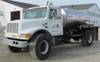 1991 International 4900 tanker truck 57,476 miles on odometer International DT466 7 6L L6 diesel eng...