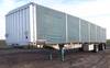 2005 East Accordion 48 9 curtain wall trailer 103 W 87 to top of curtain LED lighting 5 W x 2 D x 2 ...