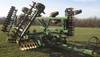 John Deere 630 fold up tandem disk Hydraulic lift and fold 8 dolly wheels 11L 15 tires Serial N00630...