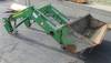 2005 John Deere 673 loader attachment Quick attach hydraulics 85 W bucket Bolt on cutting edge Quick...