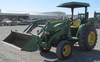 2008 John Deere 4105 MFWD tractor Yanmar 40 5 engine Hydrostatic transmission Independent PTO Open c...