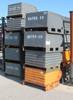 135 steel storage boxes 36 W x 40 D x 24 H Shipping quotes available The Hayes Co 7700 N Hayes Dr ...