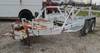 1995 Keifer Built reel trailer 2 5 spools of cable capacity Galvanized expanded metal side deck Air ...