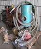 Clemco 1648 abrasive blast machine One pallet of sand Shipping quotes available Strohmier Construct...