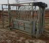 WW 27233 squeeze cattle chute Manual operation 7 5 x 3 5 3 x 3 palpitator Shipping quotes available ...