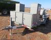 16 utility service trailer 250 gallon air operated fuel tank Front mounted three door toolbox 2 fron...