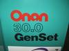 Thumbnail T_B8334K.JPG of Onan 30 EK generator , 1,002 hours on meter , Spec L30728R , LPG vapor or natural gas , 120/240V sin...