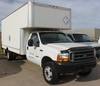 1999 Ford F550 Super Duty box truck 789,649 miles on odometer 7 3L V8 OHV 16V turbo diesel engine Ja...