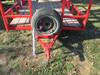 Thumbnail T_F4153M.JPG of 2005 Hugh single axle trailer , 14L x 6 5W wood deck , 11 5 quot H sides , 6 5W x 93 quot H rear gat...