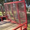 Thumbnail T_F4153R.JPG of 2005 Hugh single axle trailer , 14L x 6 5W wood deck , 11 5 quot H sides , 6 5W x 93 quot H rear gat...