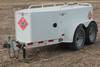 2010 Thunder Creek LDJ 500 gallon diesel fuel tank trailer 12 L x 5 5 W overall 35 retractable hose ...