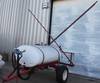 300 gallon sprayer 42 folding boom PTO driven pump 11L 15SL tires One tank mount is loose Shipping q...