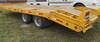 Thumbnail T_E3623B.JPG of 1982 shop built tandem axle equipment trailer , 19L x 102 quot W main deck , 5 beaver tail , Lights ...