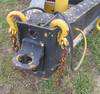 Thumbnail T_E3623G.JPG of 1982 shop built tandem axle equipment trailer , 19L x 102 quot W main deck , 5 beaver tail , Lights ...